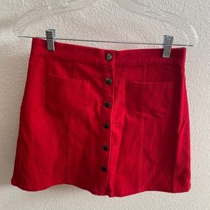 Urban Outfitters Cooperative Button Down Skirt